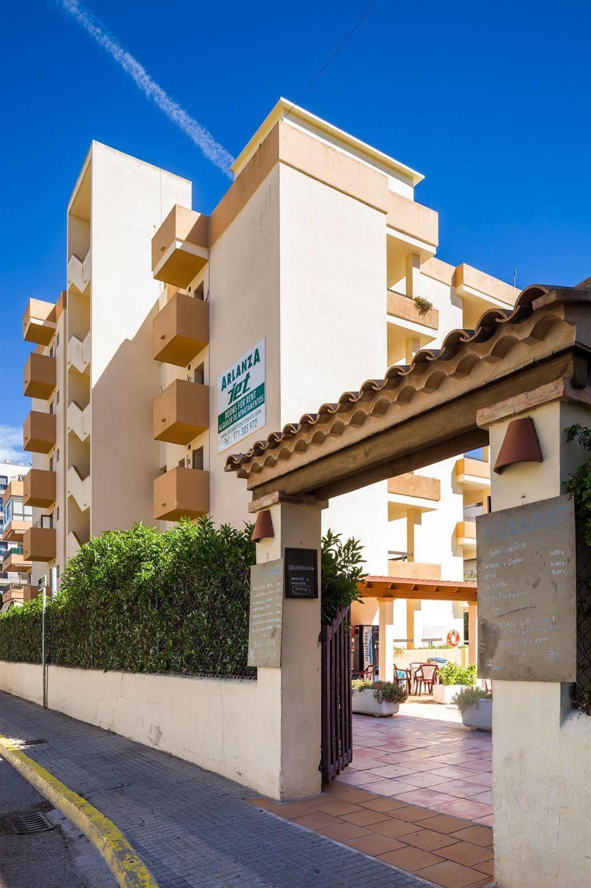 Apartamentos Arlanza - Only Adults Platja d'en Bossa Exterior foto